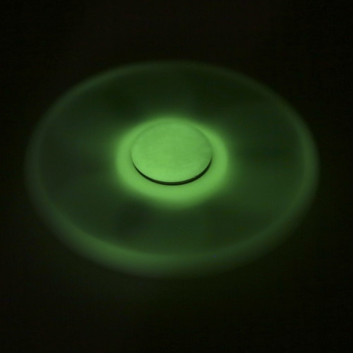 Tri-Spinner Fidget Toy EDC Focus Stress Reducer Luminous Glowing In The Dark
