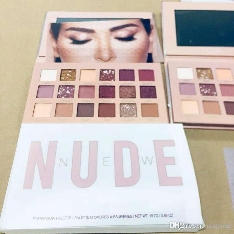 Dropshipping New NUDE 18 COLOR and ROSE GOLD REMASTERED PALETTE makeup palette Beauty 18 colors eyeshadow palette eyeshadow palettes