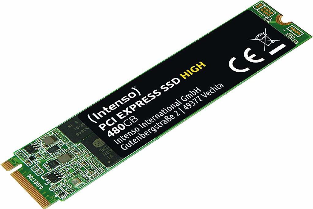 Intenso - SSD - 480 GB - intern - M.2 2280 - PCI Express