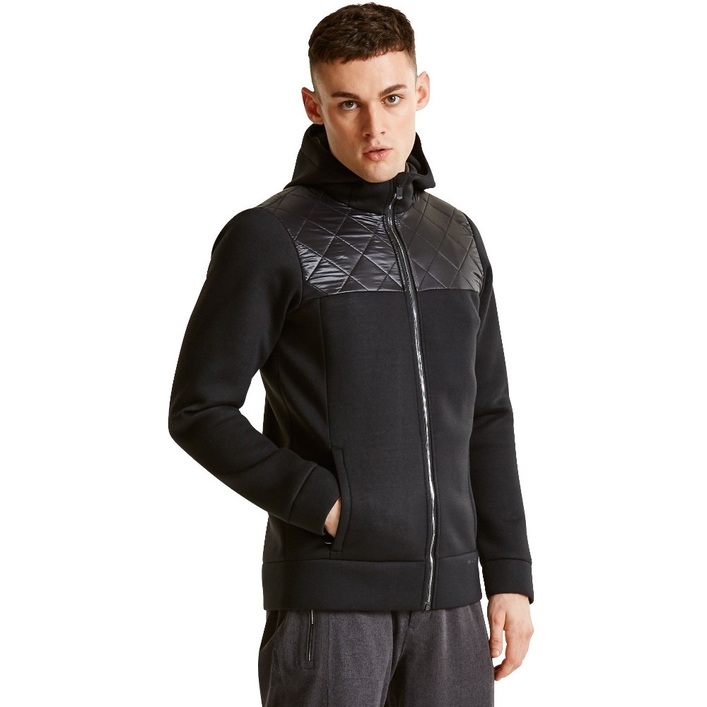Dare 2b Mens Blackwash Full Zip Insulated Versatile Jumper Sweater XL - Chest 44' (112cm)