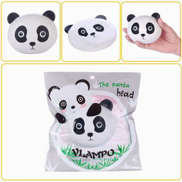 Vlampo Squishy Panda Head Face Slow Rising Original Packaging Collection Toy Gift Decor