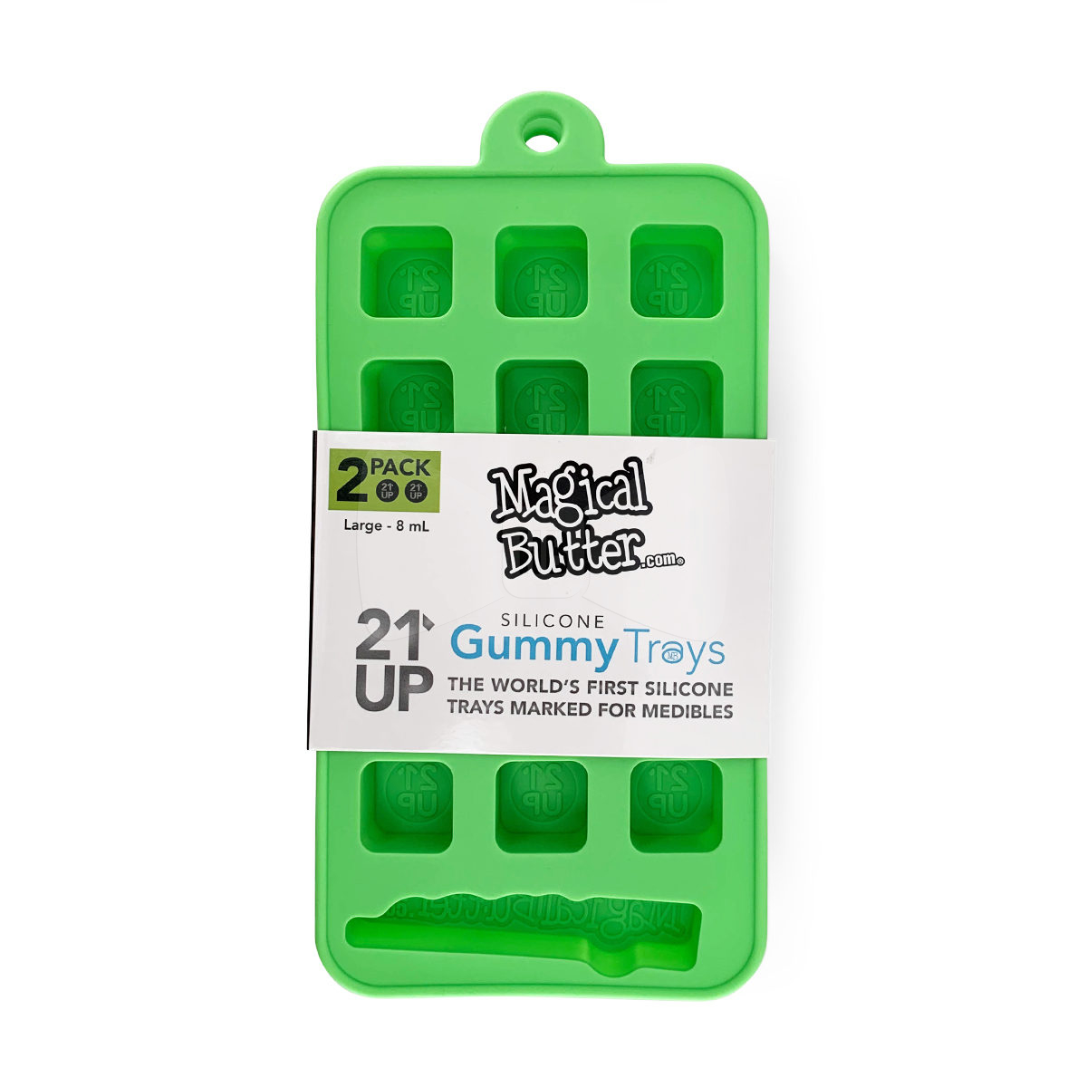 Magical Butter Gummy Trays 21UP - 2 pack 8ml Trays