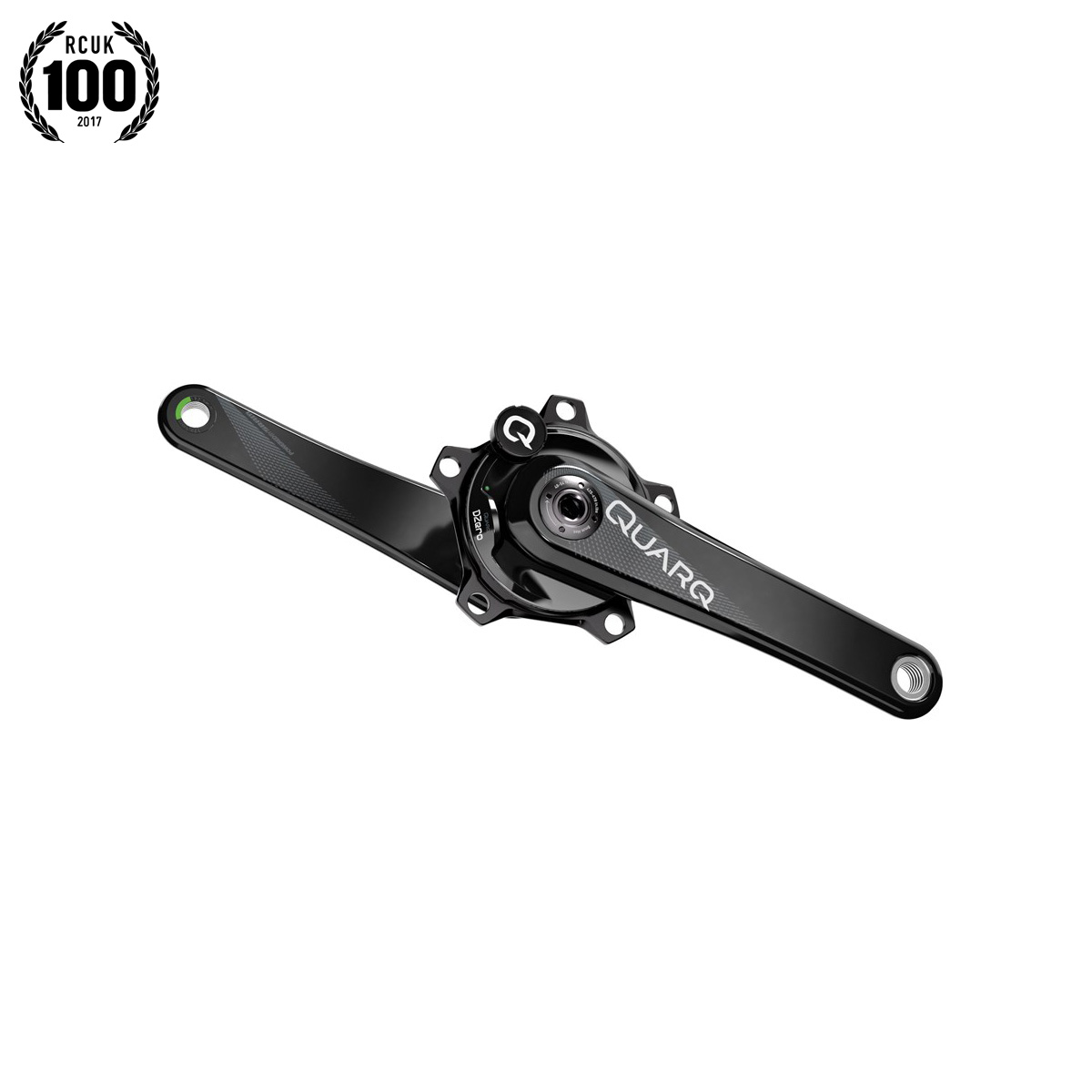 QUARQ Dzero 11R-110 Non-Hidden Bolt Road Power Meter GXP Exogram Carbon 175mm