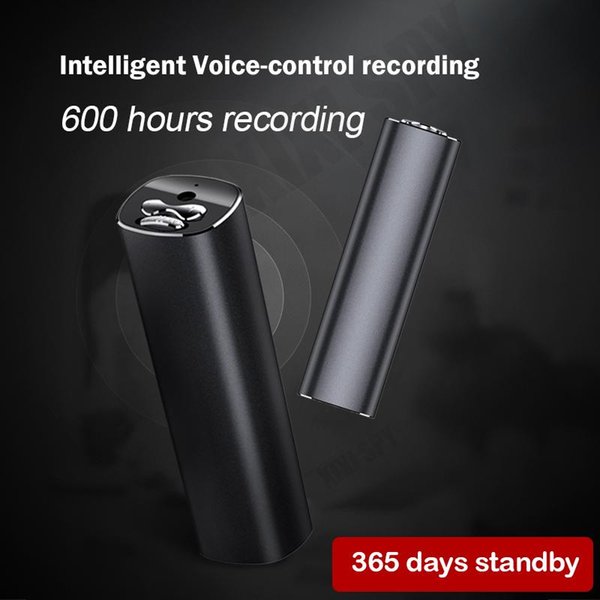 Digital Voice Recorder Mini 600 Hours Recording Device Professional Sound Dictaphone Audio Listening Micro Record Portable Small