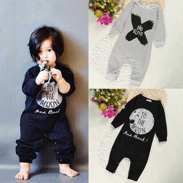 Baby Boys To the Moon Romper