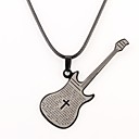 Personalizada Guitarra regalo en forma de grabado collar