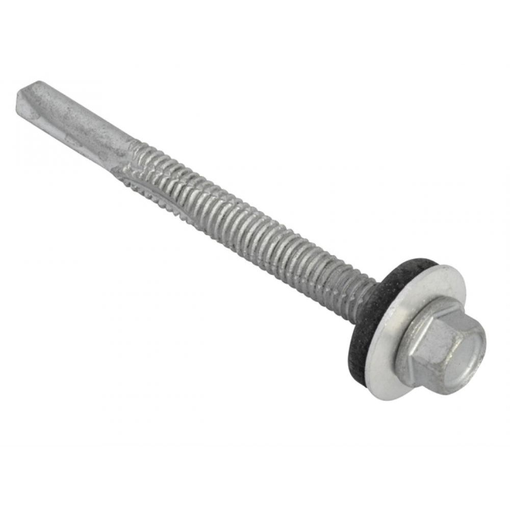 Forgefix TechFast Hex Head Roofing Screw Heavy Section 5.5x60mm Pack 50