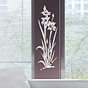 Stickers muraux floraux / botaniques stickers muraux miroir stickers muraux décoratifs, acrylique décoration de la maison sticker mural décoration murale 1 pc