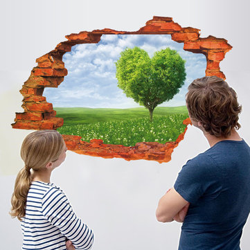 3D Love Tree Removable Wall Decor Sticker