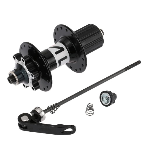 Lixada MTB montaña bicicleta 32H freno de disco Eje aluminio Set delantero trasero eje de la aleación con los pinchos de la palanca de liberación rápida