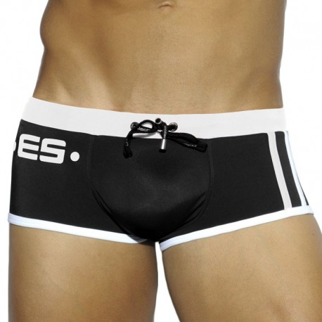 ES Collection Europe Swim Boxer - Black - White S