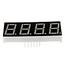 Compatible (For Arduino) 4-Digit 12-Pin Display Module - Black
