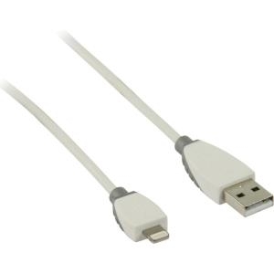 Bandridge Blue - Lightning-Kabel - USB (M) bis Lightning (M) - 1,0m - weiß - für Apple iPad/iPhone/iPod (Lightning) (BBM39300W10)