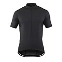 21Grams Men's Short Sleeve Cycling Jersey Black Bike Jersey Top Mountain Bike MTB Road Bike Cycling UV Resistant Breathable Quick Dry Sports Clothing Apparel / Stretchy / Race Fit / Italian Ink