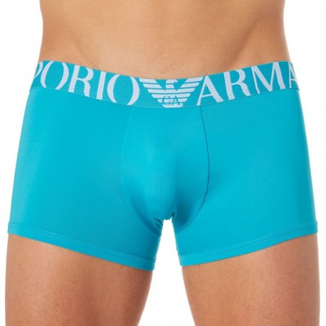 Emporio Armani Sailor Stripe Micro Boxer - Turquoise S