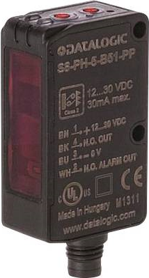 DATALOGIC AUTOMATION S8-PH-5-M53-PP = Bgs plastic radial laser pnp no/nc - M8 (950801381)