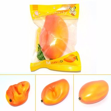 Areedy Squishy Mango Super Slow Rising 16*9cm With Original Packaging Fun Gift