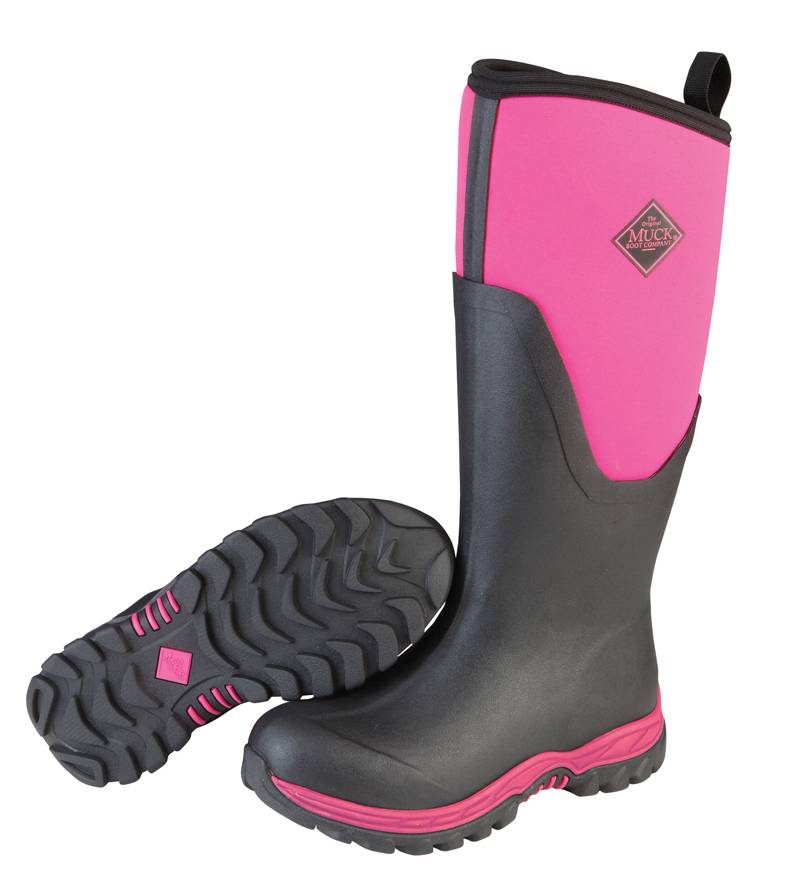 Muck Boots - Arctic Sport II (Black/Pink)-3