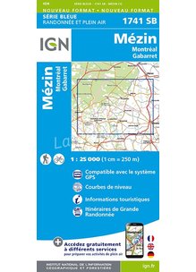 Carte 1741SB MEZIN MONTREAL GABARRET