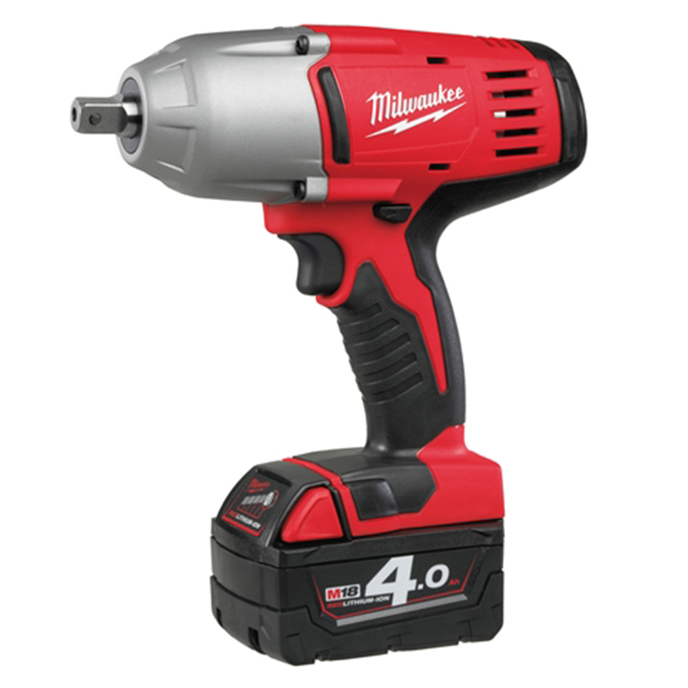 Milwaukee M18 HD18 Fuel Impact Wrench 18 Volt 12In 2 x 4.0Ah