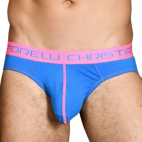 Andrew Christian Almost Naked Happy Brief - Electric Blue M
