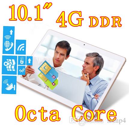10.1 inch 8 core Android 6.0 Octa Cores 2560*1600 4GB ram 64GB Camera 3G sim card Wcdma+GSM Tablet PC Tablets pcs