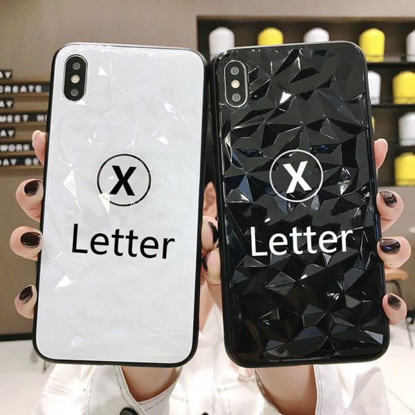 Luxury iPhoneXSMAX XS XR X brand mobile phone case 7Plus / 8Plus 7/8 6 / 6s 6p / 6sp stylish mobile phone case 2 diamond style-3