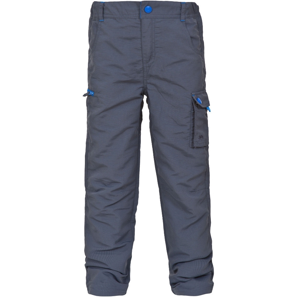 Trespass Boys Sampson DWR UV Protection Walking Shell Trousers Pants 7-8 years - Waist 23' (58.5cm)  Inside Leg 22.5'