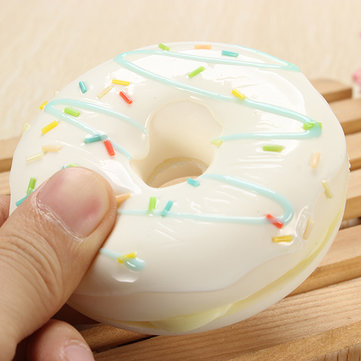 9x3CM Sweet Squishy Simulation Donuts PU Fun Toys Decoration