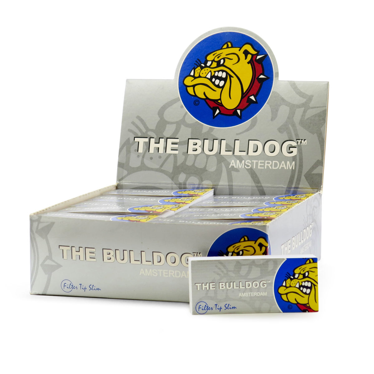 Bulldog Slim Filter Tips Box