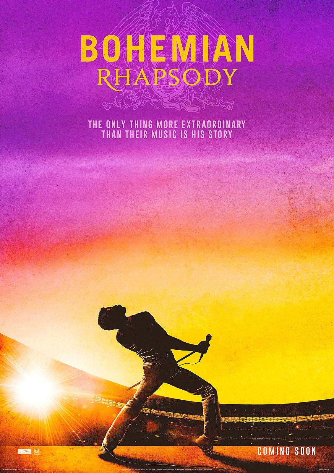 Bohemian Rhapsody Decor Art Silk Poster 24x36inch 24x43inch