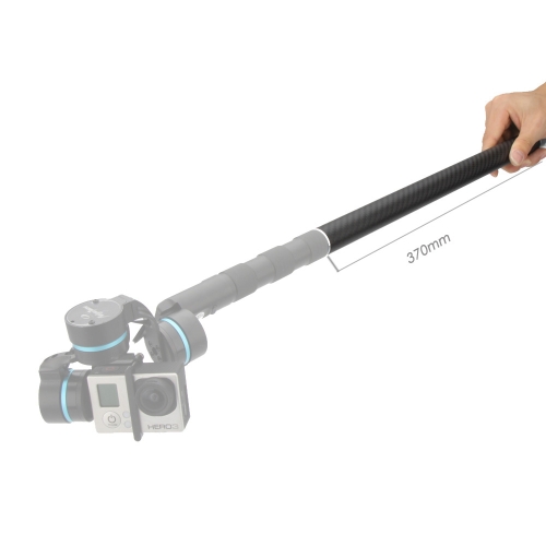GoolRC Carbon Fibre Handheld Gimbal Extension Bar Rod Arm 37cm pour FY-G3 Ultra Ordinateur de Poche 3-Axes Gimbal