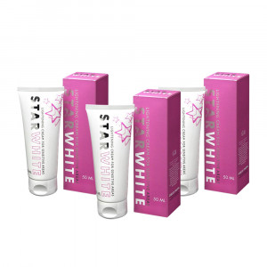 StarWhite Lightening - Cream for Sensitive & Intimate Skin, Lightening Cream for Intimate and Sensitive Regions - 50ml Topical Application  - 3 Pack