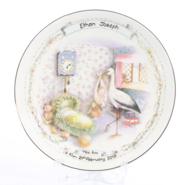 Personalised Early Days - Birth Plate
