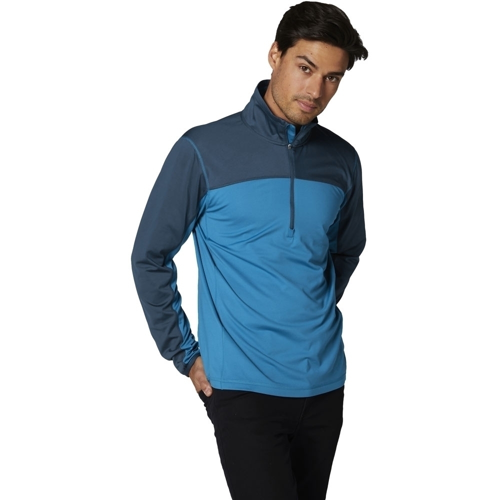 Helly Hansen Mens Phantom 2.0 Half Zip Brushed Fleece Jacket S - Chest 37-39.5' (94-100cm)