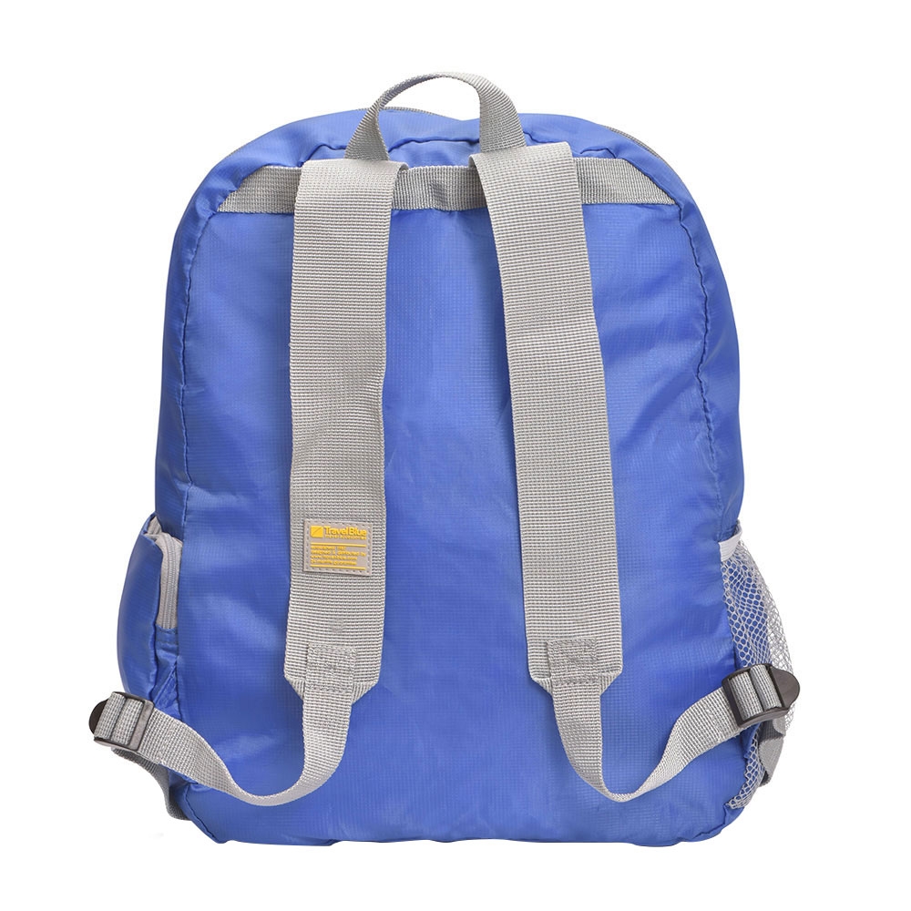 Travel Blue Foldable Backpack (Lightweight) - Blue