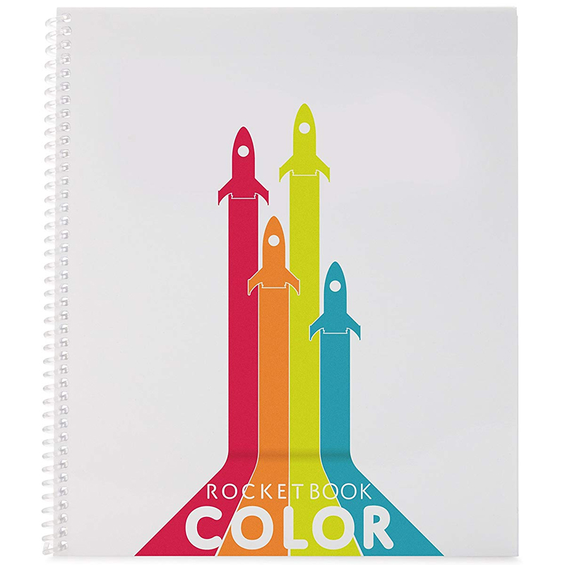 Rocketbook Color Smart Wiederverwendbares Notizbuch