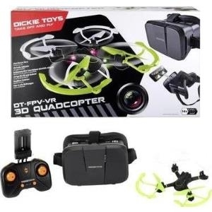 Dickie Toys RC DT-FPV-VR 3D Quadrocopter RtF inkl. Videobrille (201119434)