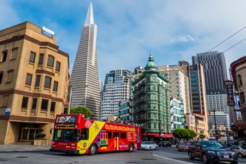 City Sightseeing San Francisco - Hop On Hop Off 48 Hour Bus & Bike Combo