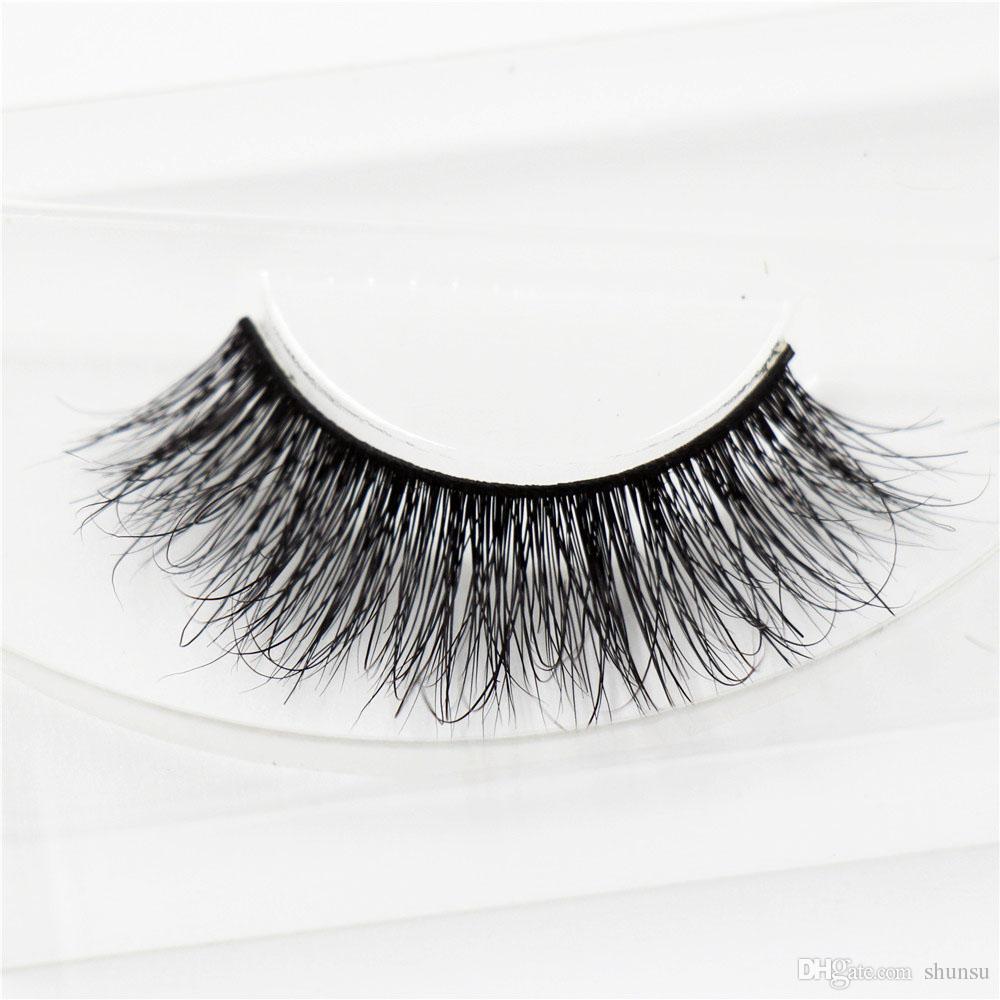 3D Mink False Eyelashes Mink Lashes Long Lasting Lashes Natural & Lightweight Mink Eyelashes 1 pair Glitter Packaging
