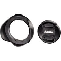 Hama Universal Lens Hood with Lens Cap - Gegenlichtblende mit Objektivdeckel - 55 mm (93655)