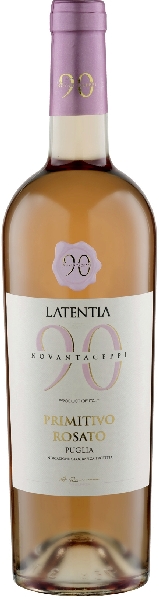 Latentia Winery SPA Novantaceppi Primitivo Rosato Puglia IGT Jg. 2019 Cuvee aus 85 Proz. Primitivo, 15 Proz. Andere