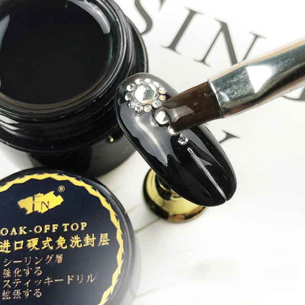 quick drying nail glue fast tips finger extension glue nail art uv builder gel lacquer extension reinforcement 4-in-1