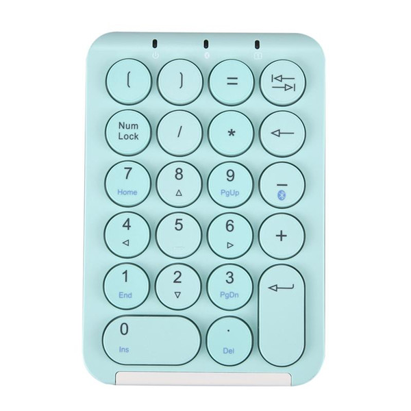 B.O.W Wireless Numeric Keypad, Mini 22-Key Financial Accounting Numeric Keypad for Laptop / PC / Surface Pro, USB Charging