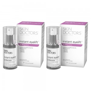 Skin Doctors Instant Eyelift - Serum Contour Yeux - Rafraichit et Tonifie - Efficace 8h - 2 serums