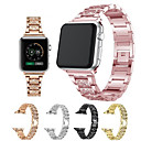 Uhrenarmband für Apple Watch Series 4/3/2/1 Apple Moderne Schnalle Metall / Edelstahl Handschlaufe