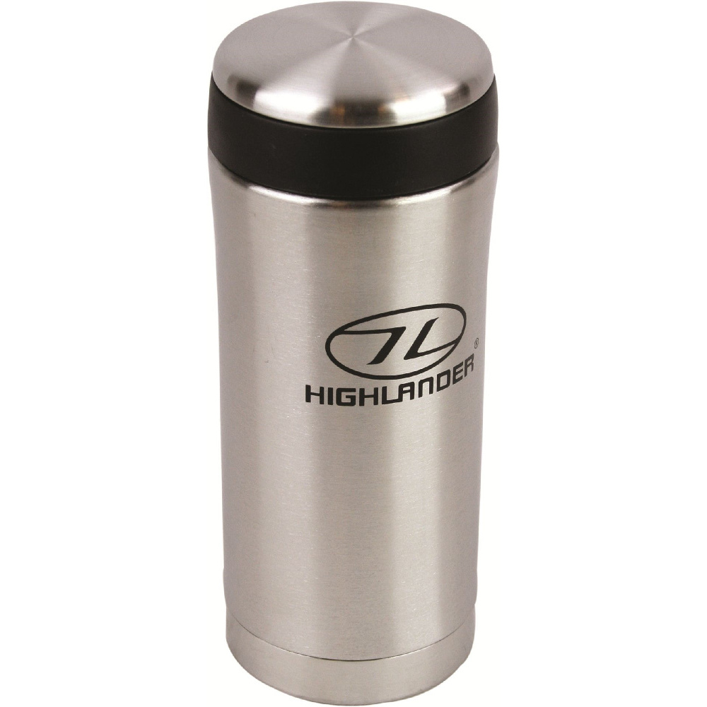 Highlander 330ml Sealed Stainless Steel Double Walled Thermal Mug One Size