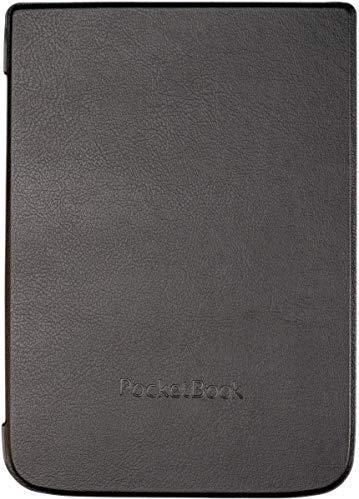 PocketBook Shell series - Flip-Hülle für eBook-Reader - Kunststoff, Polyurethan-Kunstleder - Schwarz (WPUC-740-S-BK)