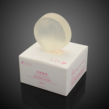 AFY Active Crystal Soap Enzyme Natural Whitening  BodyPerineum Armpit Odor Melanin Remover