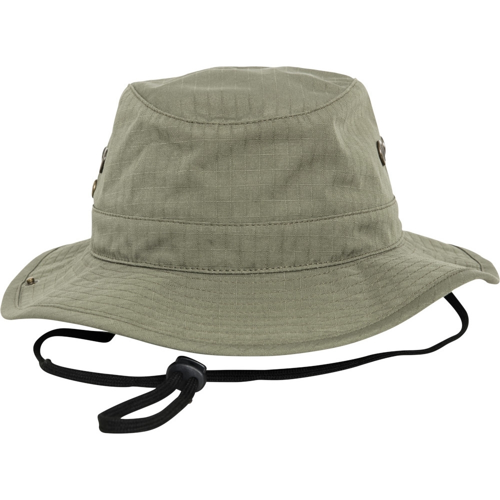 Flexfit by Yupoong Mens Angler Adjustable Bush Hat One Size